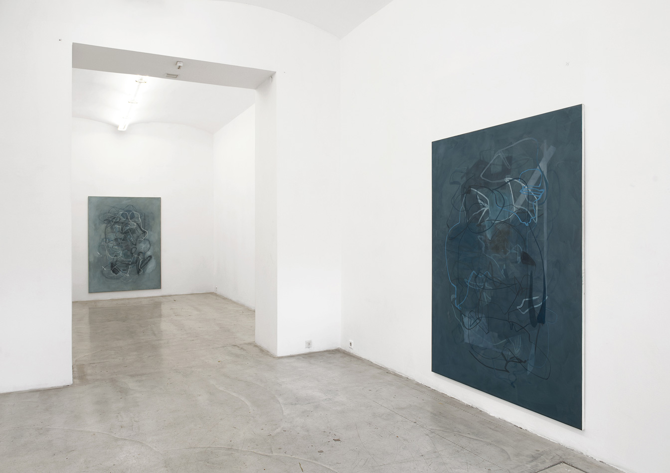 Ute Mller, Installation view, Kunstbuero Wien